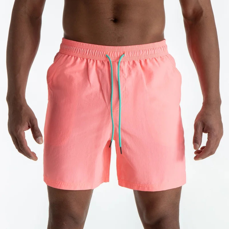 NEW Summer 2025 Running Shorts Men Quick Dry Sport Shorts Fitness Training Jogging Zipper Workout Shorts Men Sports Short Pants