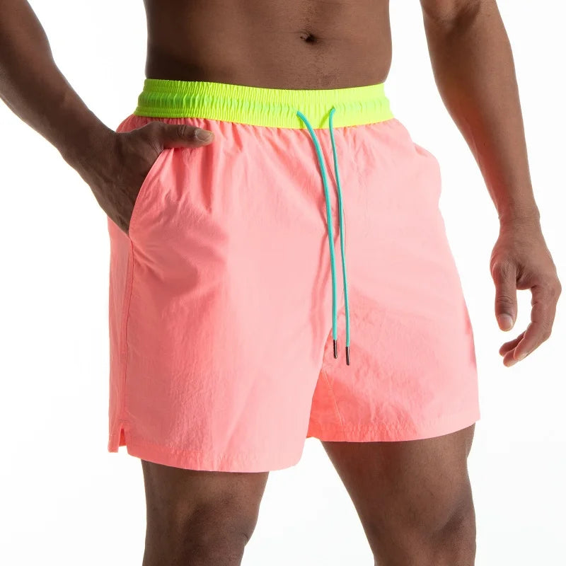 NEW Summer 2025 Running Shorts Men Quick Dry Sport Shorts Fitness Training Jogging Zipper Workout Shorts Men Sports Short Pants