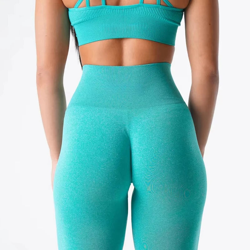 Pro Seamless Leggings Spandex Woman Fitness Elastic Nv Leisure Sports Yoga Shark Pants Cycling Navigation