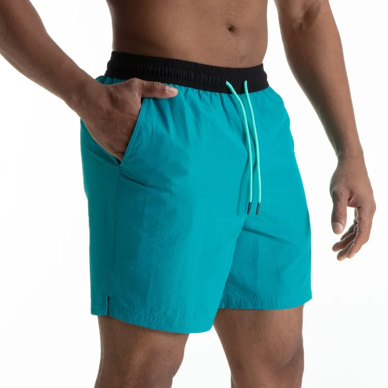NEW Summer 2025 Running Shorts Men Quick Dry Sport Shorts Fitness Training Jogging Zipper Workout Shorts Men Sports Short Pants