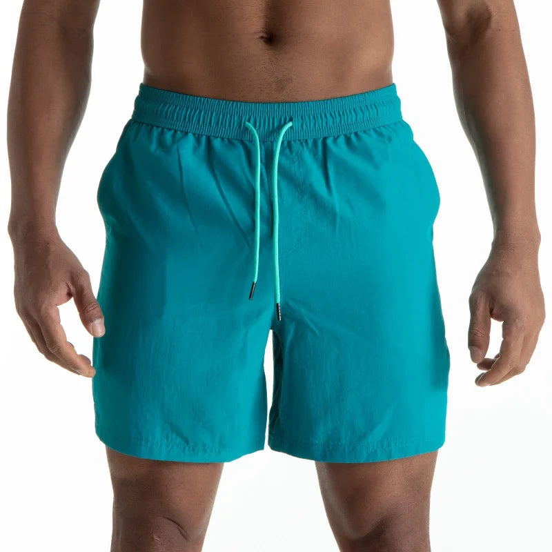NEW Summer 2025 Running Shorts Men Quick Dry Sport Shorts Fitness Training Jogging Zipper Workout Shorts Men Sports Short Pants